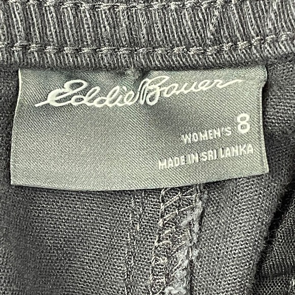 Eddie Bauer Pants Womens 8 Gray Hiking Straight Leg Activewear Outdoor Gorpcore - Picture 2 of 14